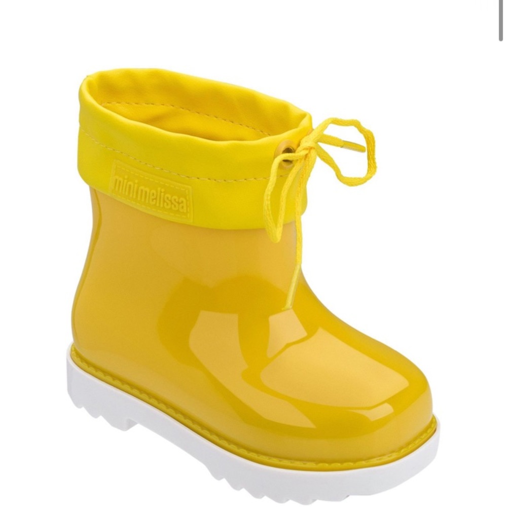 Mini Melissa Yellow Rainboot